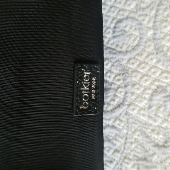 BOTKIIER SMALL NYLON AND PEBBLED LEATHER BACKPACK WITH LOGO STRAPS - Picture 5 of 8